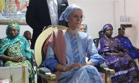 Kindia La Premi Re Dame Lauriane Doumbouya Au Chevet Des Victimes D