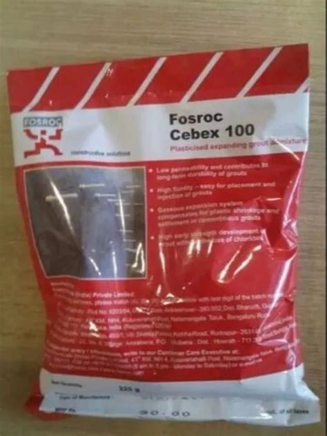 Waterproofing Coating Fosroc Cebex Plasticized Expanding Grout