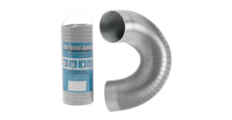 Aération VMC Gaine flexible extensible Aluminium 1 5M