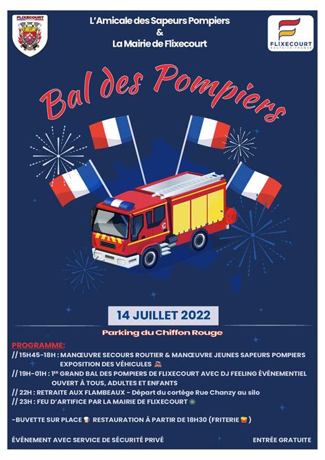 Fête nationale du 14 juillet Mairie de Flixecourt