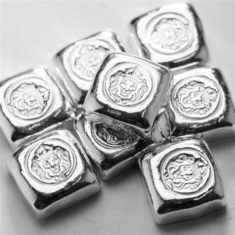 Buy Scottsdale Silver Lion 1 Oz 999 Silver Cast Bar Fine Silver Coins