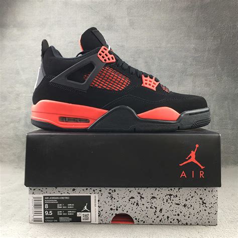 Air Jordan 4 Retro Red Thunder Ct8527 016 Lululife