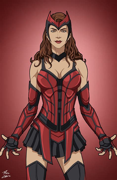 Scarlet Witch Earth 27m Commission By Phil Cho On Deviantart