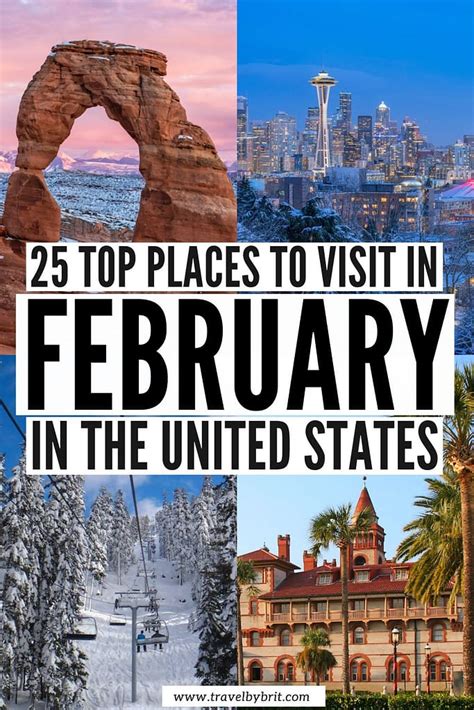 25 Best Places To Visit In February In The Usa 2024