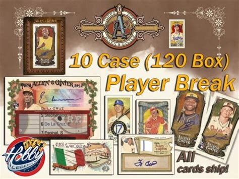 Charlie Blackmon COL 2024 Topps ALLEN GINTER 10 Case 120 Box PLAYER