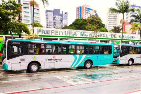 Frota de Osasco ganha cinco novos ônibus 0 km ar condicionado