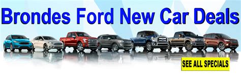 Toledo Ford Dealer Leasing Used Cars Toledo Brondes Ford Maumee