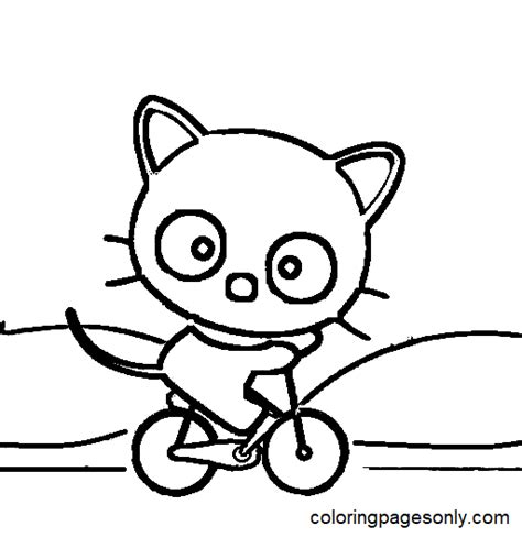 Chococat Coloring Pages Free Printable Coloring Pages