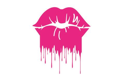 Drip Lips Svg Lipstutorial Org