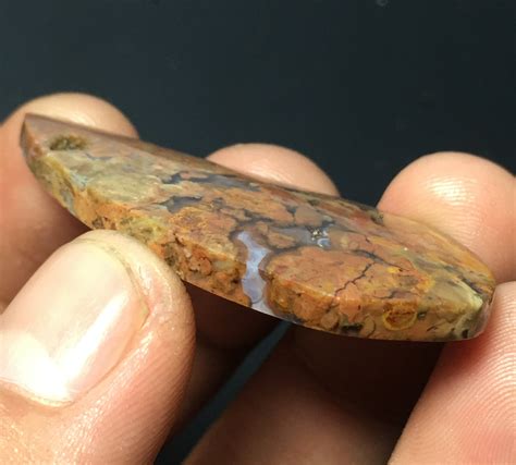 Jasper Agate Cabochon X X Mm Etsy