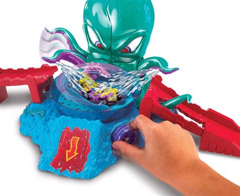 Pista Hot Wheels Color Shifters Octobattle Playset En Mercado Libre