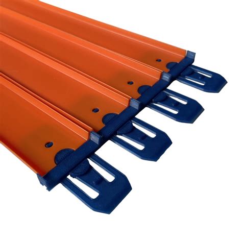 Modular Hot Wheels Compatible Track Connectors Toy Car Track Parallel Track Connectors