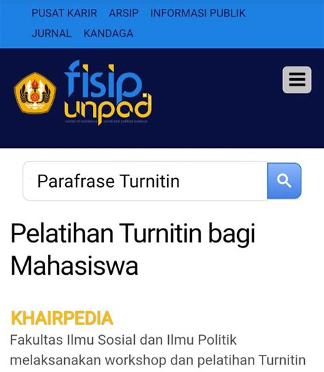 Cek Turnitin Dan Parafrase Di Bandung