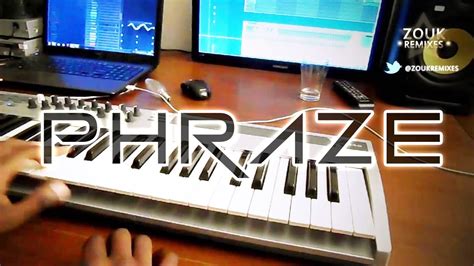 Adorn Zouk Remix Making Off Studio By Phraze Youtube