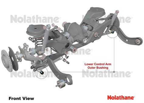 Auto Brake Parts Nolathane Control Arm Lower Front Outer Bearing