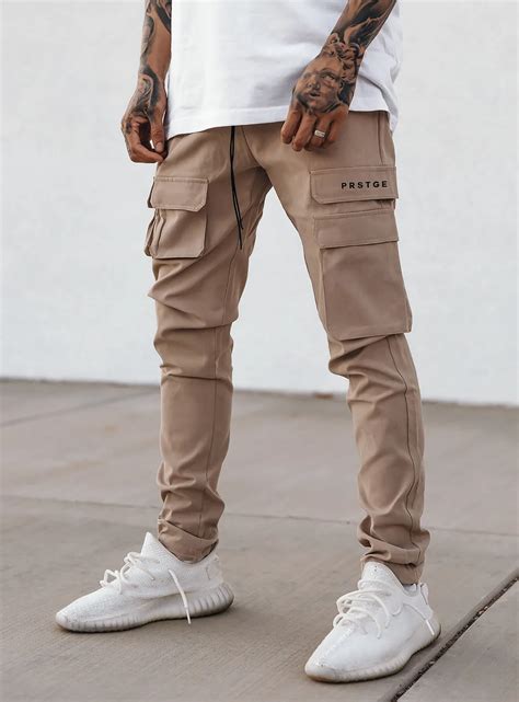 Utility Cargo Pants V6 In Beige