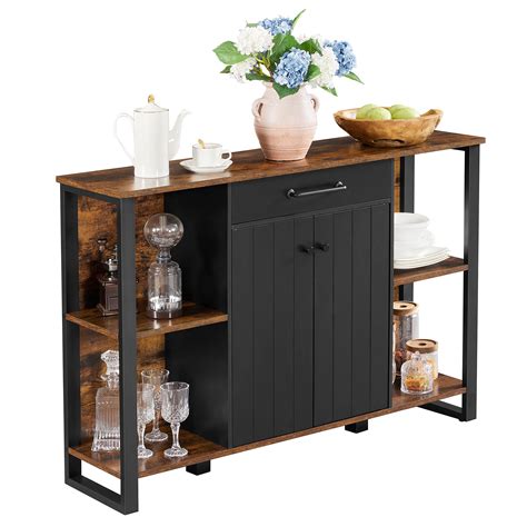 VASAGLE Buffet Cabinet Kitchen Sideboard Storage Organizer With