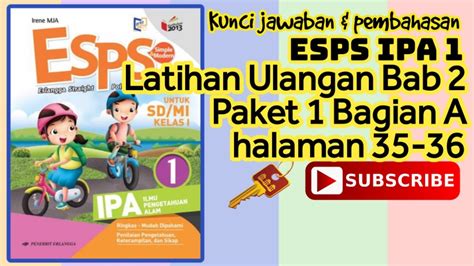 Kunci Jawaban Pembahasan Esps Ipa Latihan Ulangan Bab Paket