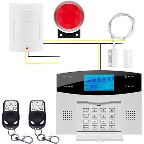 Système D Alarme Wi Fi Tuya Wireless Wifi Wifi Gsm Home Fambular