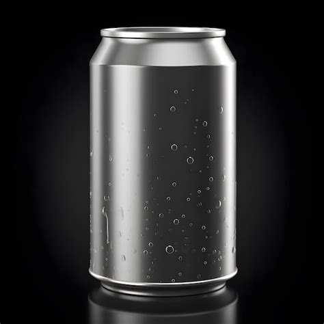 premium ai image plain silver metal  mock    fresh