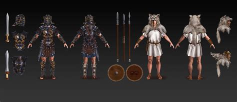 ArtStation - Gladiators concepts and art