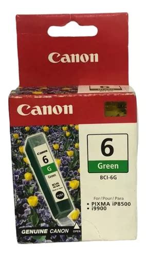 Cartucho Canon Bci 6g Green Nuevo Y Facturado