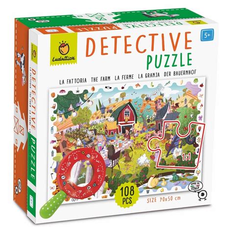 Detective Puzzle Der Bauernhof 108 Teile 1995