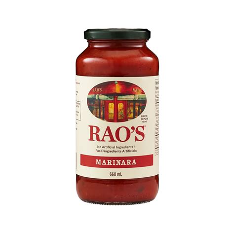 Marinara Sauce Raos Canada