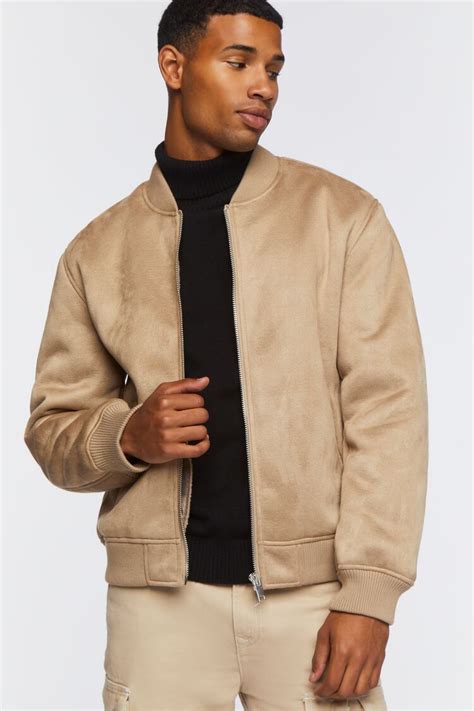 Mens Suede Bomber Jacket Artofit