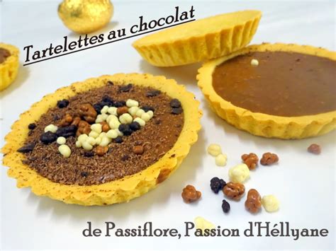 Tartelettes Sabl Es Garnies De Chocolat Au Lait Caramel Recette Par