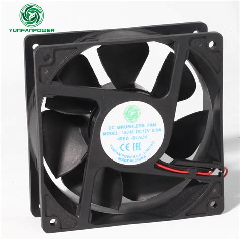 3000 4000rpm Speed Dc Axial Fan 12v 12038 Dc Brushless Cooling Fan 4inch Axial Fan Buy High