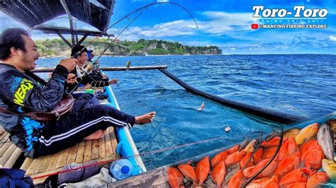 Seru Full Strike Bertubi Tubi Ikan Cunding Merah Merona Mancing Di