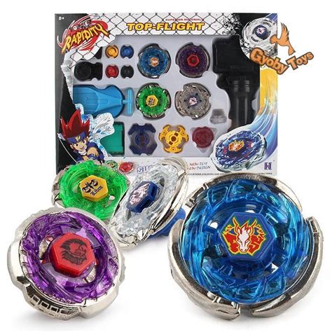 Beyblade Metal Fusion Spinning Tops Toy with Dual Launchers - GYOBY® TOYS