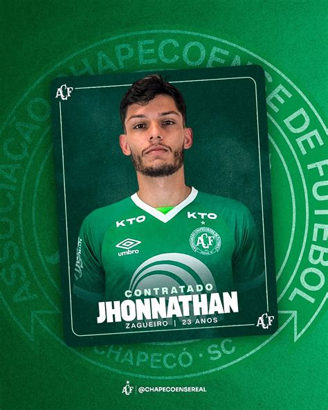 Emprestado Pelo Santos Zagueiro Jhonnathan é Anunciado Na Chapecoense