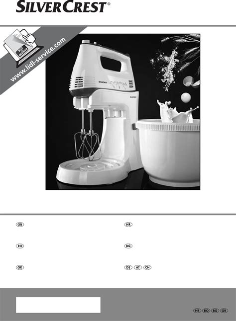 Handleiding Silvercrest Shms B Handmixer