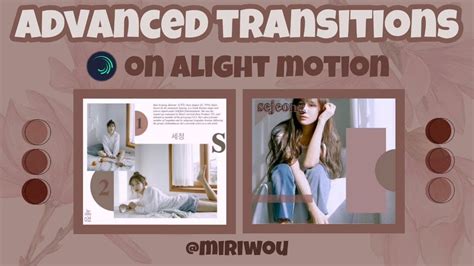 Advanced Transition Alight Motion Youtube