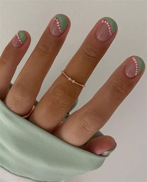 Cute Spring Nails That Will Never Go Out Of Style Irregular Shaped