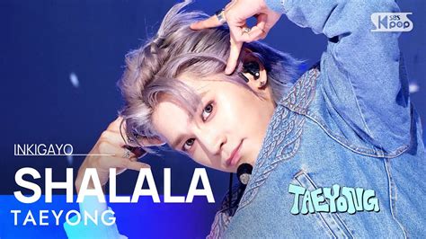 TAEYONG 태용 SHALALA 샤랄라 인기가요 inkigayo 20230618 YouTube