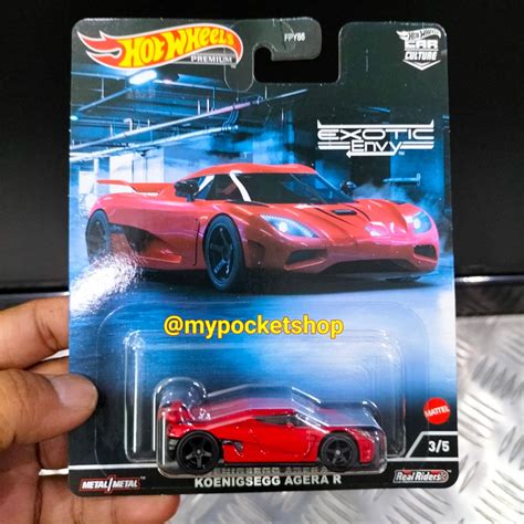 Hot Wheels KOENIGSEGG AGERA Red 2022 Hotwheels Exotic Envy Hobbies