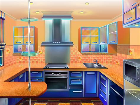 Dessin Cuisine Kitchen Drawing Dibujo De La Cocina