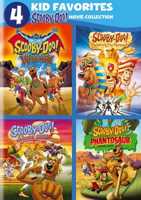 4 Kids Favorites: Scooby Doo! Movie Collection - Best Buy