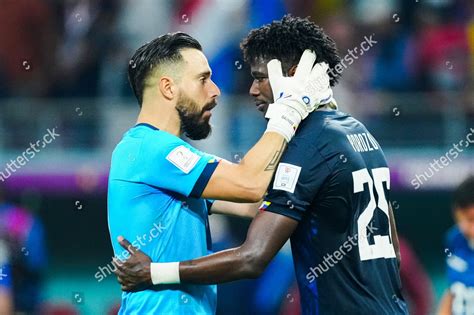 Goalkeeper Hernan Galindez Ecuador Jackson Porozo Editorial Stock Photo