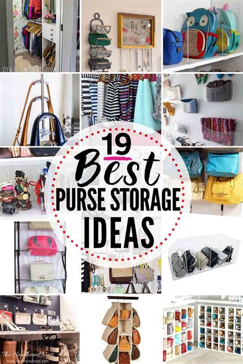 19 Best Purse Storage Ideas To Buy Or Diy Purse Organization Storage