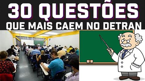 Quest Es Comentadas Dicas Da Prova Te Rica Do Detran Simulado