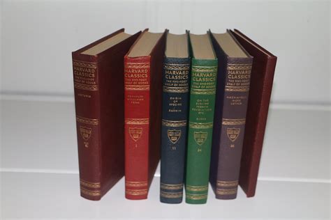 Harvard Classics Five Foot Shelf Of Books Complete Volume Set