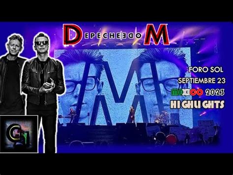 DEPECHE MODE México 23 Septiembre 2023 Foro Sol FULL CONCERT