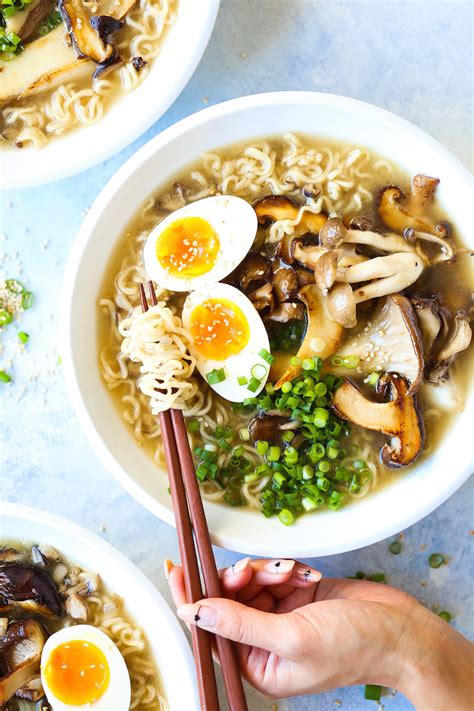 Mushroom Ramen Noodle Recipe Damn Delicious