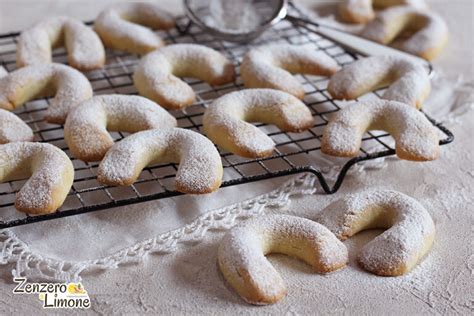 Kipferl Alla Vaniglia Zenzero E Limone