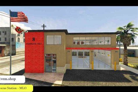 FiveM Fire Station MLO FiveM Store Official Store To Buy FiveM