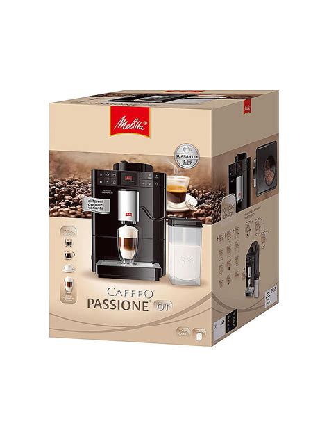MELITTA Caffeo® Passione® OT Kaffeevollautomat F53/1-101 Silber silber
